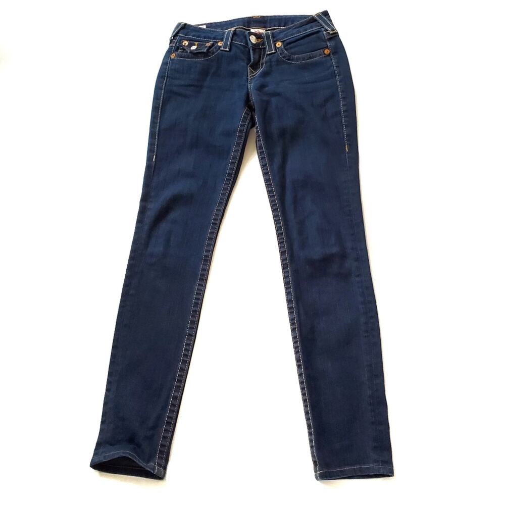 True Religion | Jodie Dark Denim Skinny Flap Pocket Jeans